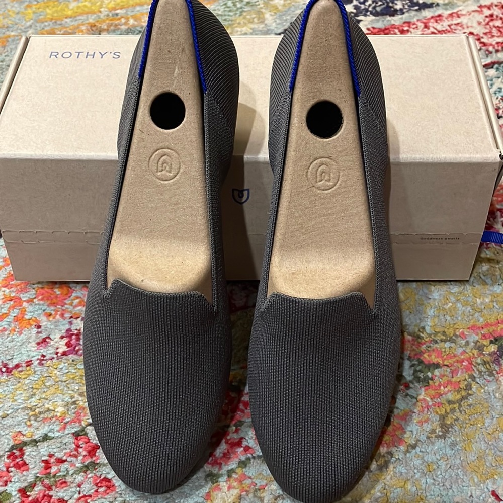 Rothy’s gray loafers - size 10.5 never worn